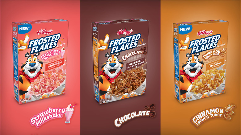 new Frosted Flakes flavors