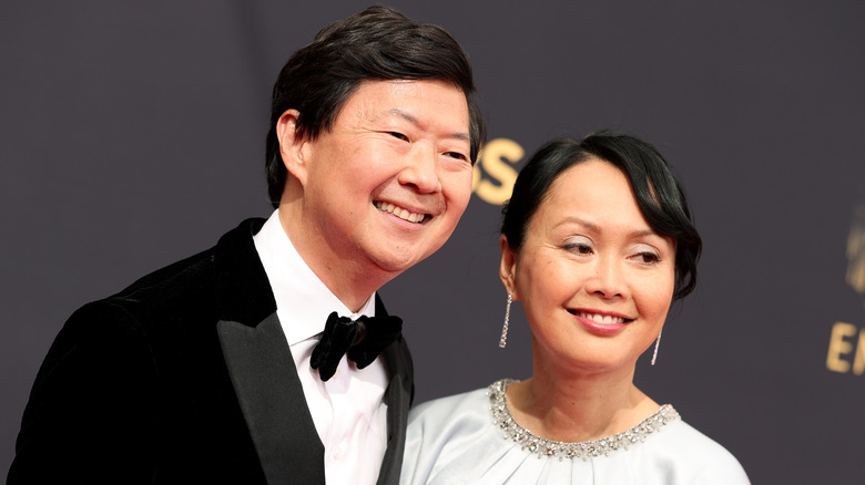 Ken Jeong and his wife, Tran 