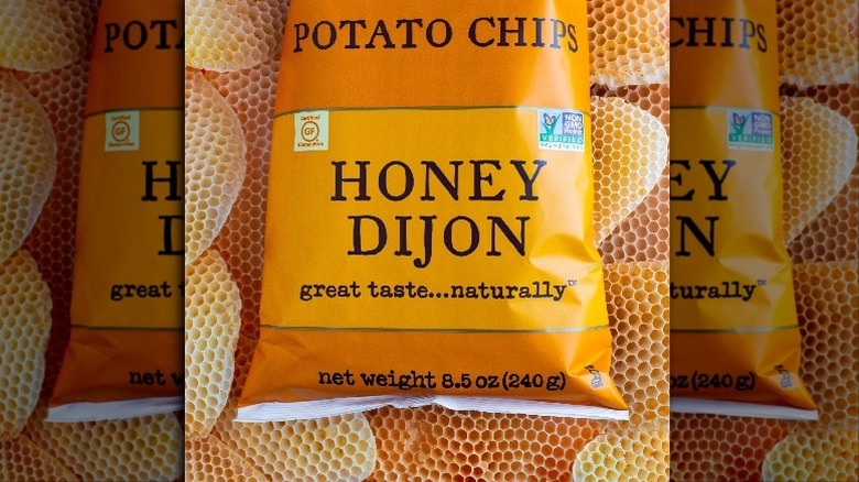 Honey Dijon kettle chips