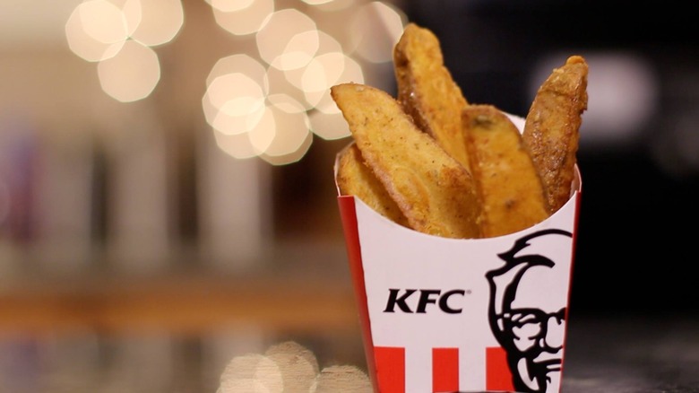 KFC potato wedges