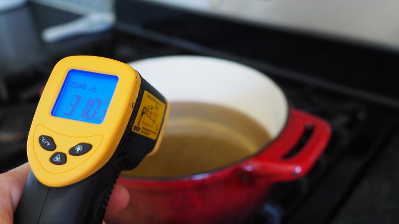 fryer oil temperature