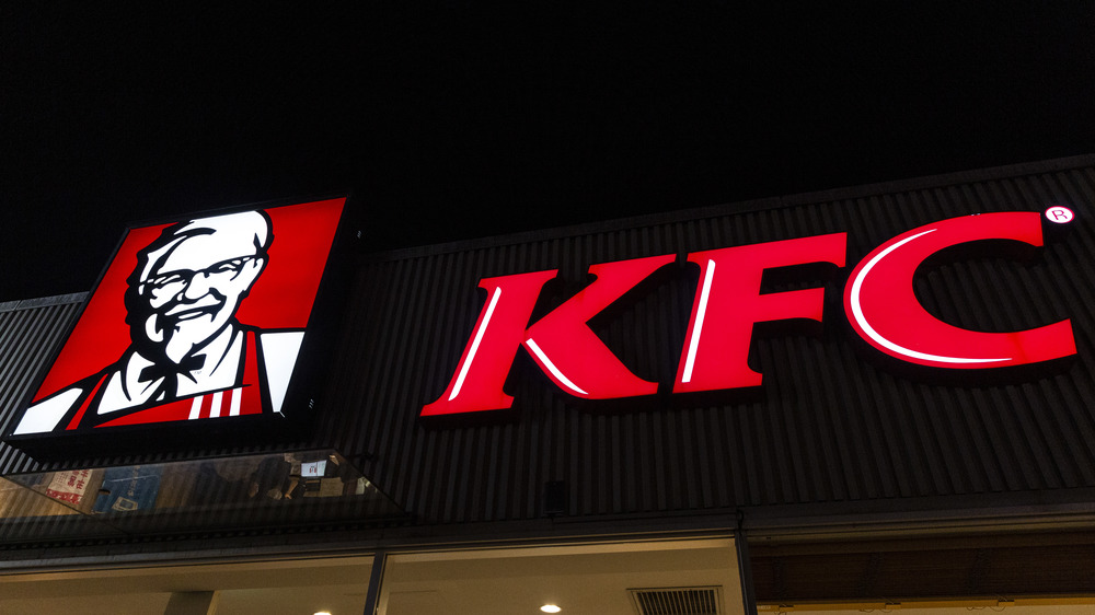 KFC sign in Tokyo