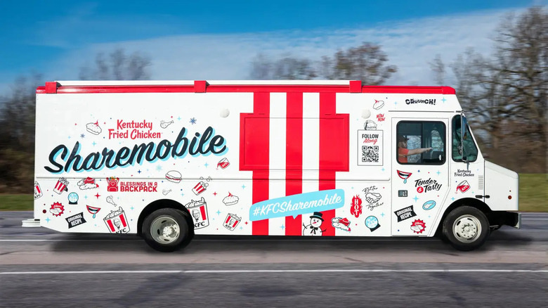 KFC's Sharemobile truck