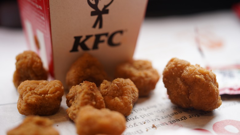 KFC popcorn chicken