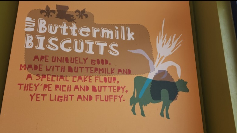 Popeyes buttermilk biscuits wall art