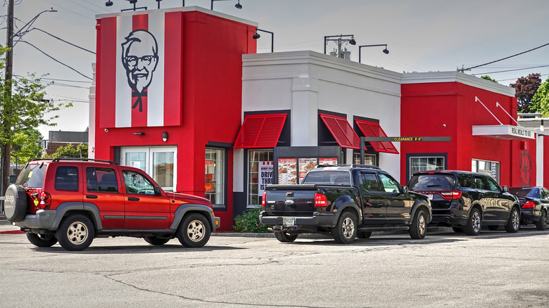 KFC drive-thru