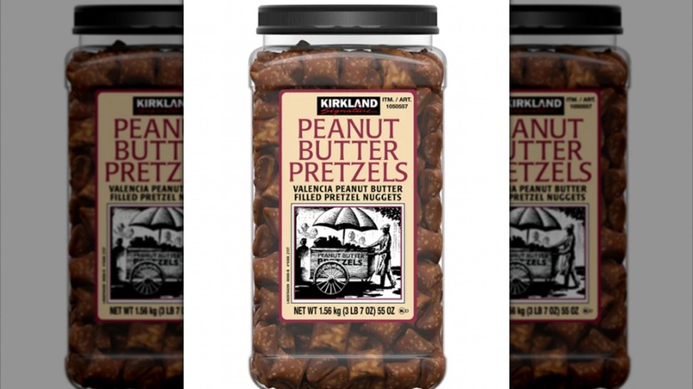 Kirkland peanut butter pretzels