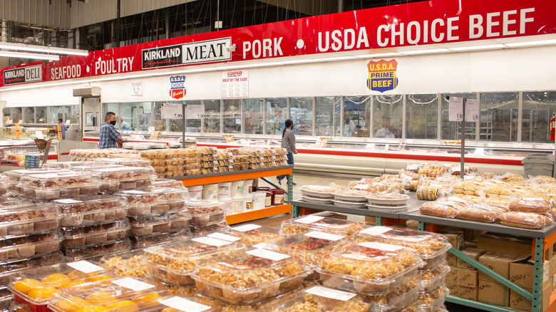 Costco muffins and meat