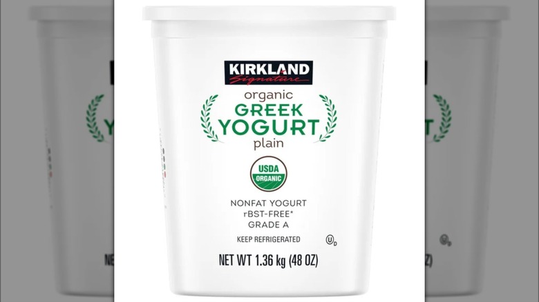 Kirkland Signature Greek yogurt