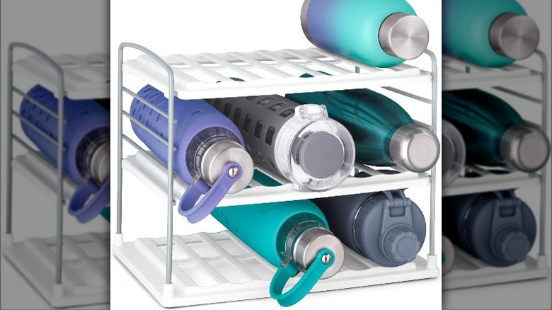 YouCopia UpSpace Water Bottle and Travel Mug Organizer