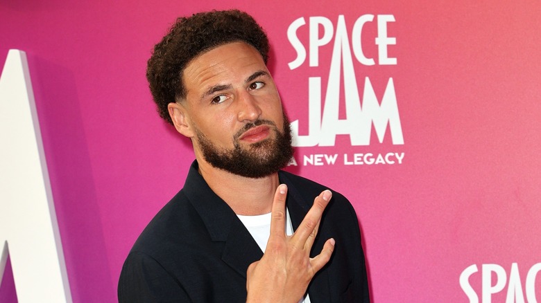 Klay Thompson at Space Jam