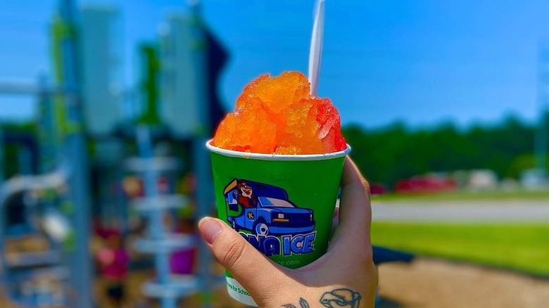 Light Red Kona Ice