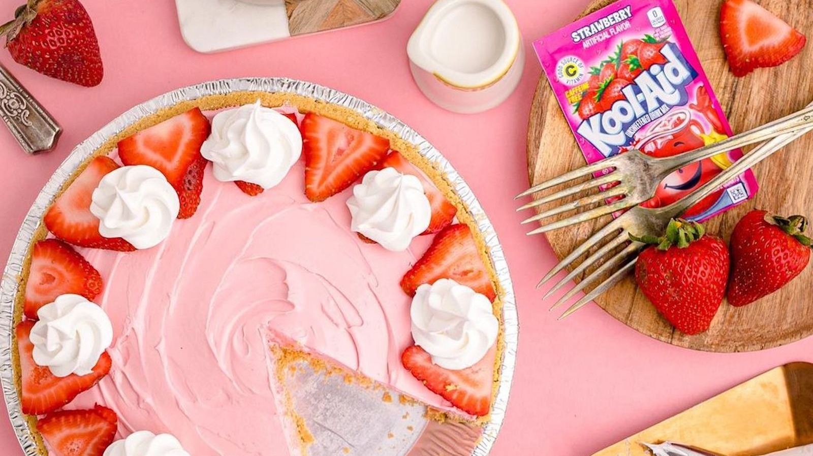 Kool-Aid Pie Is The Super Sweet Way To Eat Your Drink