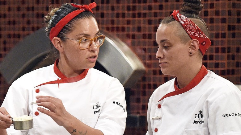 two cooks on Hell's Kitchen