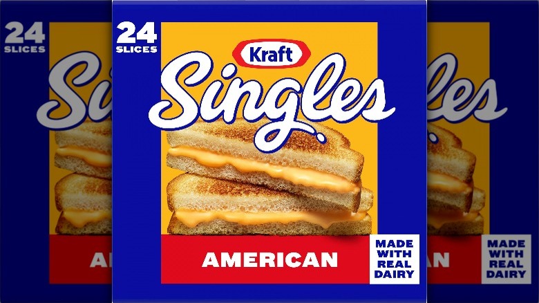 box of 24 Kraft Singles