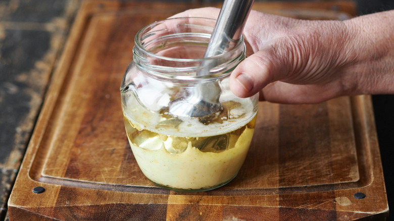 Homemade mayonnaise