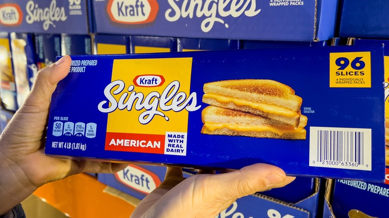 box of Kraft Singles