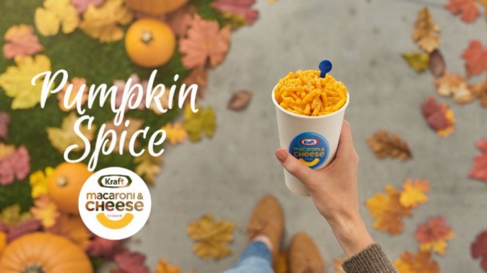 Kraft Pumpkin Spice Mac and Cheese