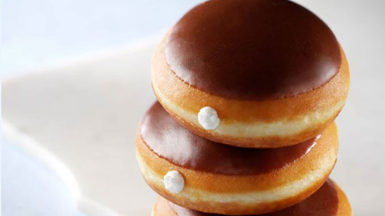 Chocolate Iced With Kreme Filling krispy kreme doughnuts