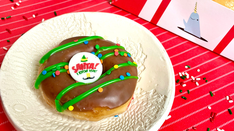 The Christmas Lights Doughnut from Krispy Kreme