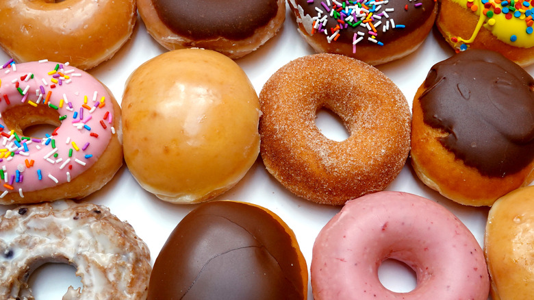 variety of donuts