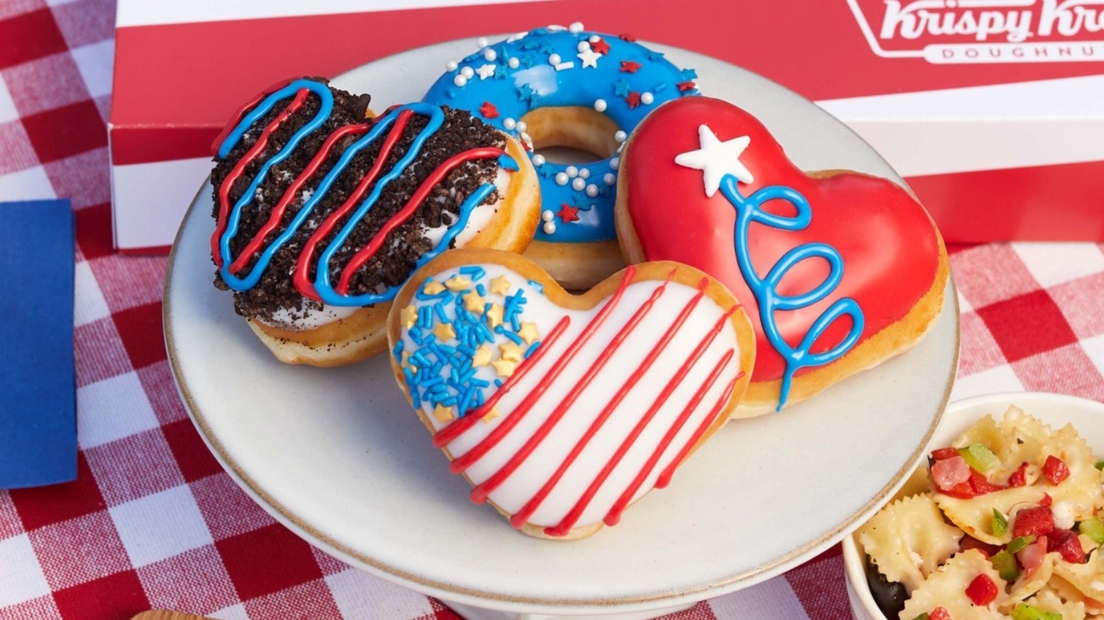 Krispy Kreme Sets Hearts Ablaze With New Fourth Of July Doughnuts