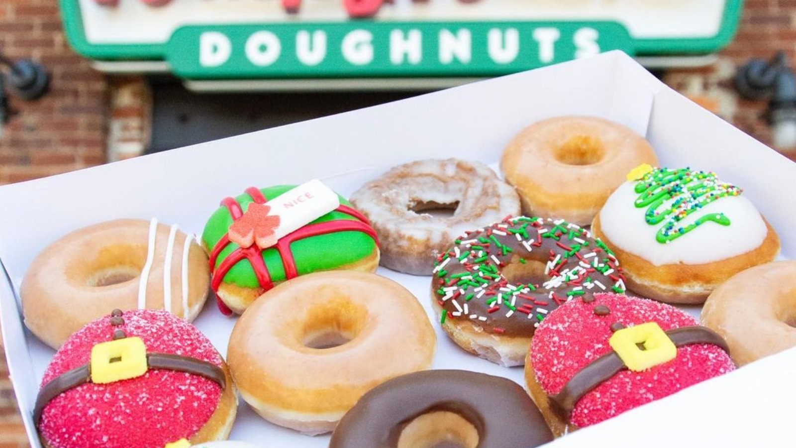 Krispy Kremes Let It Snow Collection Features 3 Festive New Donuts