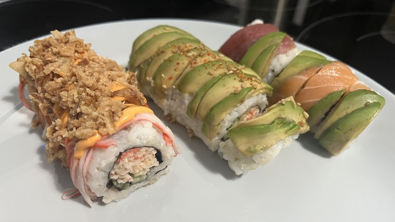 Kroger mixed sushi roll