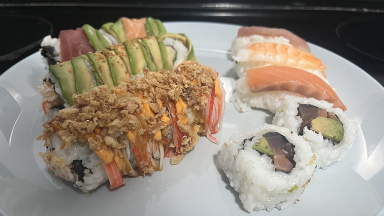 Kroger and Publix sushi