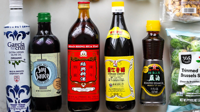 Chinese rice wine and vinegar