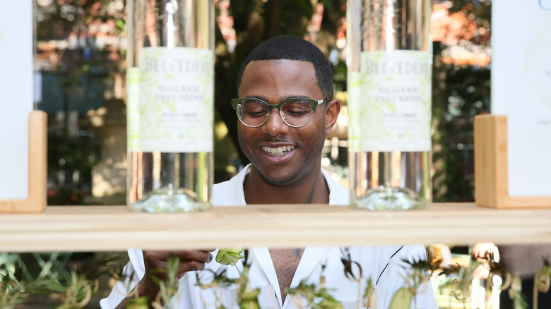 Chef Kwame with Belvedere Vodka