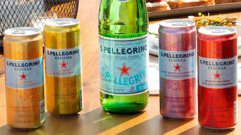 San Pellegrino sparkling waters