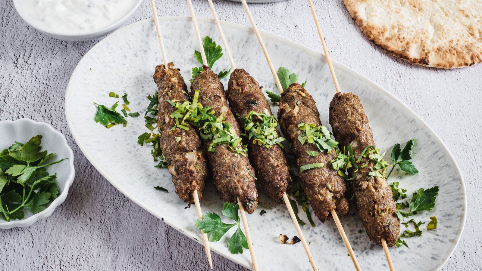 Ground lamb kebabs best sale