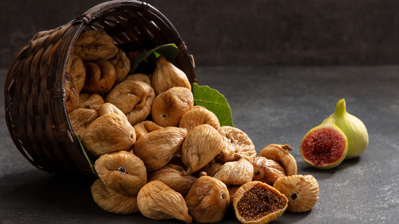 basket of dried figs