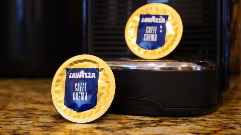 cafe crema lavazza coffee capsules