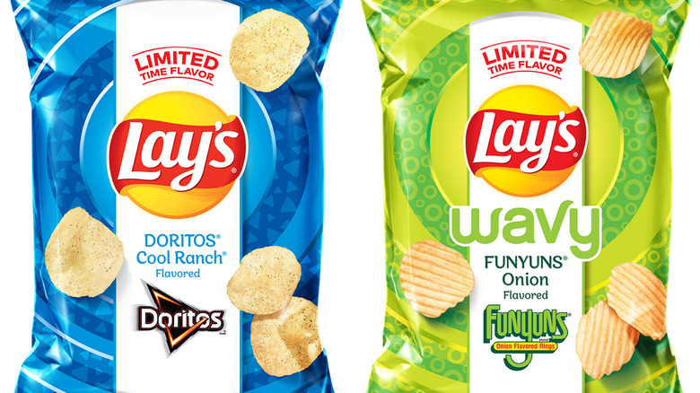 Lay's Dorito's Cool Ranch and Wavy Funyuns