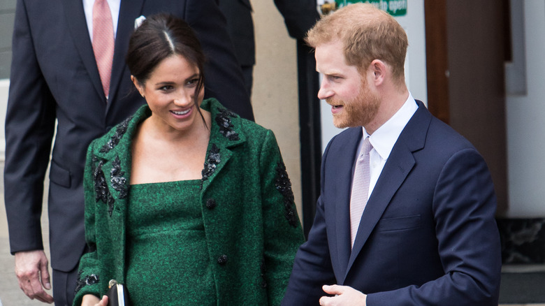 Meghan Markle with Prince Harry