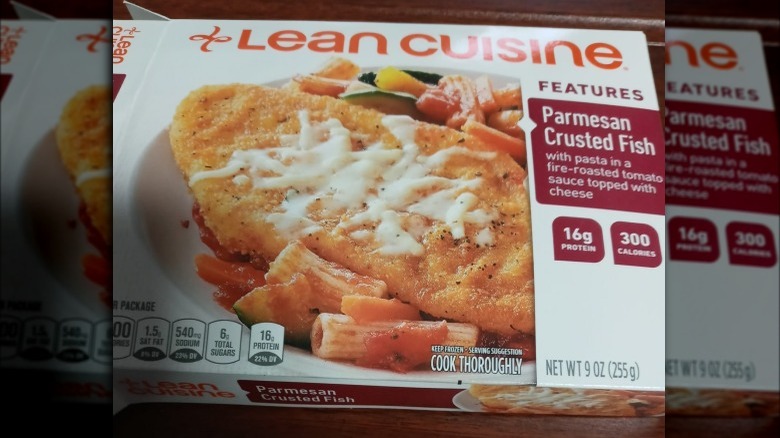 Lean Cuisine Parmesan Crusted Fish frozen dinner