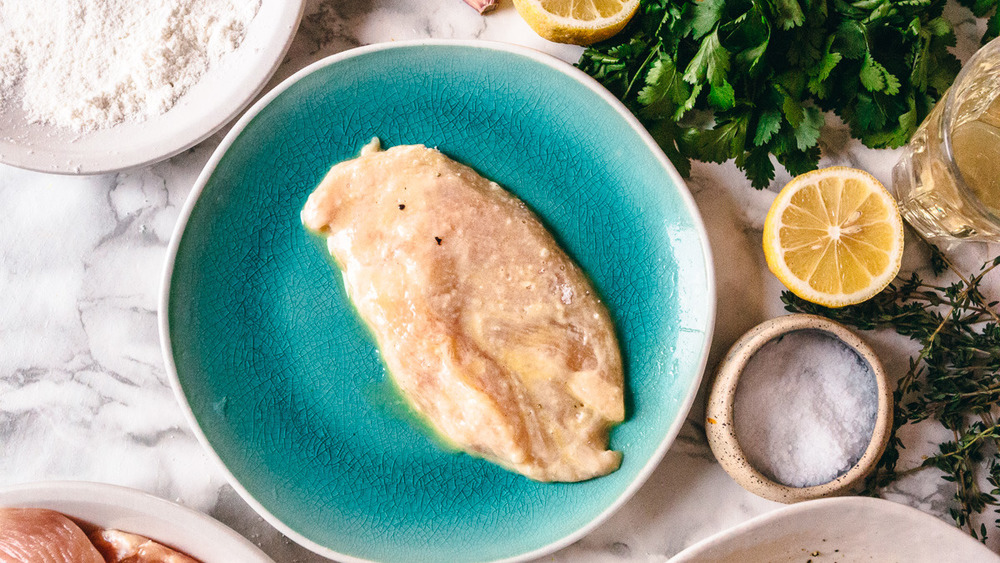 chicken breast on plate