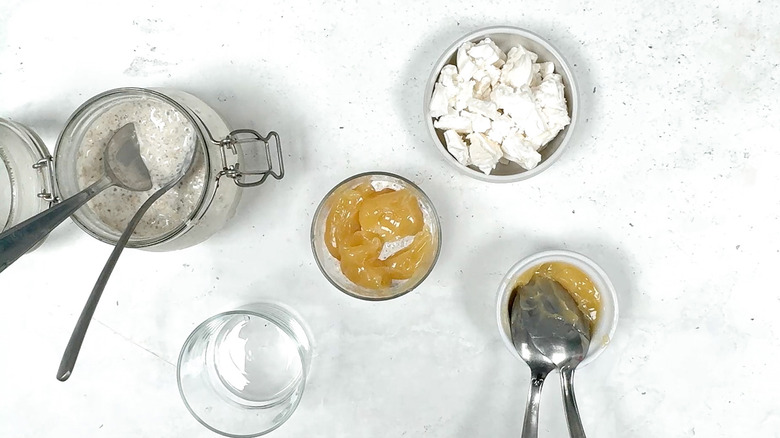 lemon meringue oats ingredients