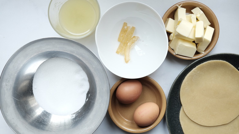 lemon tart ingredients