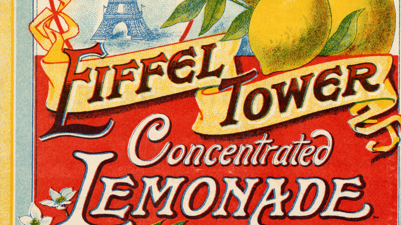 Poster for Eiffel Tower Lemonade