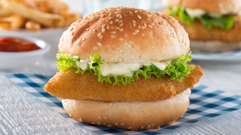 Fish sandwich