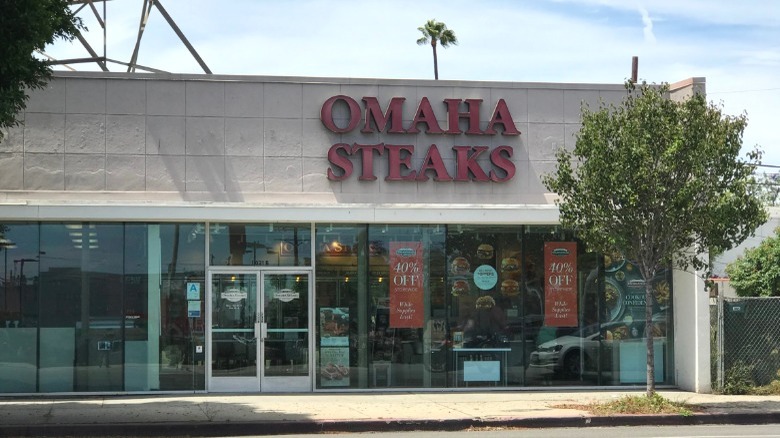 Omaha Steaks storefront