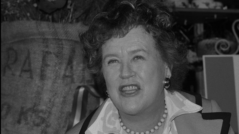 Legendary chef Julia Child 