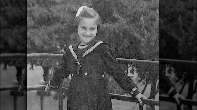 Lidia Bastianich as a child 