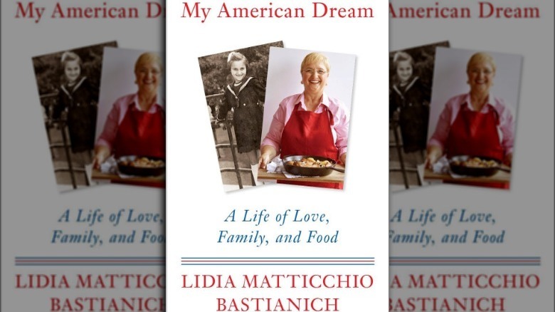 Lidia Bastianich book cover for my american dream