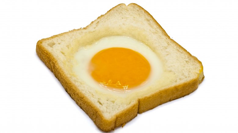 egg in a hole 