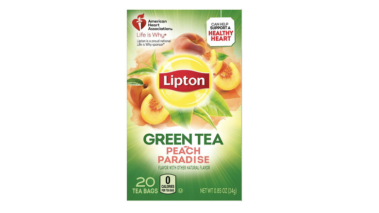 Lipton Peach Paradise Green Tea