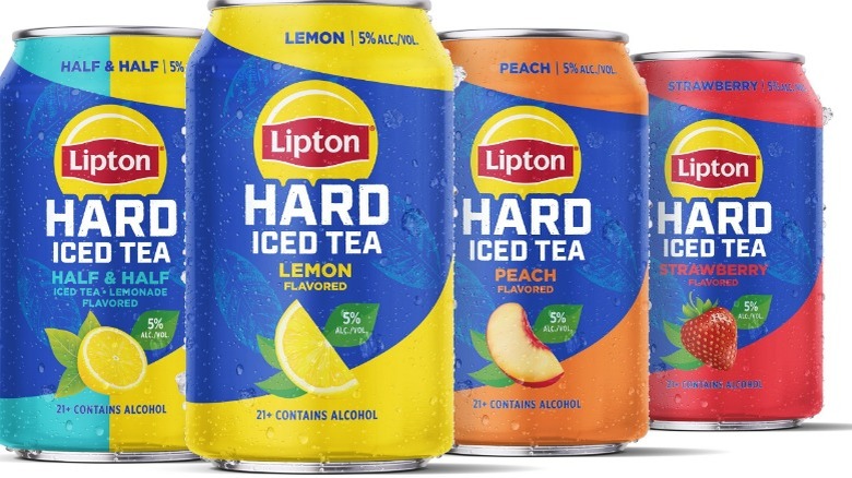 New Lipton hard tea